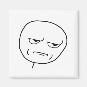 Heb je me een Rage Face Meme? Magneet