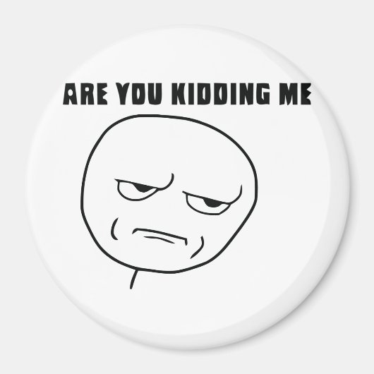 Heb je me een Rage Face Meme? Magneet (Voorkant)