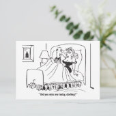 Heb je me gemist schatje, Grappig Save The Date (Staand voorkant)