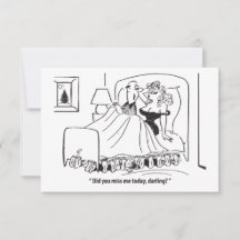 Heb je me gemist schatje, Grappig