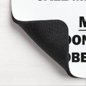 Heb je me gewoon papa genoemd? muismat (Hoek)