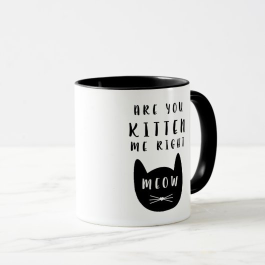 Heb je me goed verteld, Meow?  Mok (Voorkant rechts)