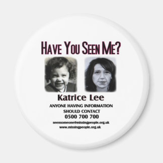 Heb je me Katrice Lee Button gezien? Magneet