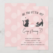 Heb je me voorgelicht? Birthday Uitnodiging (Voorkant / Achterkant)