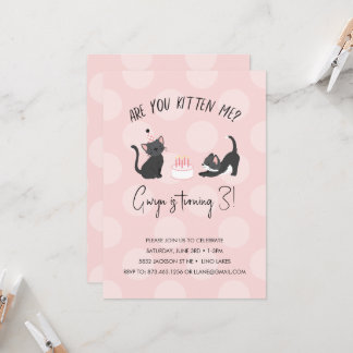 Heb je me voorgelicht? Birthday Uitnodiging