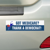 Heb je Medicare? Bumpersticker (Op auto)