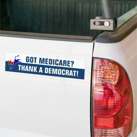 Heb je Medicare? Bumpersticker (Op Truck)