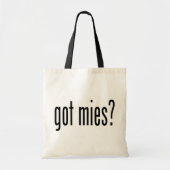 Heb je mies? tote bag (Voorkant)