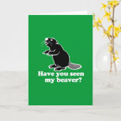 HEB JE MIJN BEVER GEZIEN? KAART (Gele Bloem)