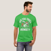 Heb je mijn drumset aangetast? t-shirt (Voorkant volledig)