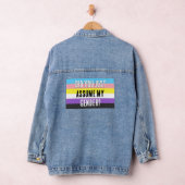 Heb je mijn geslacht aangenomen? denim jacket (Hangar)