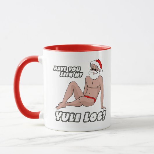 Heb je mijn kerstblok gezien? mok (Links)