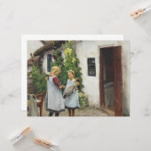 Heb je mijn Kitten gezien? (door H.A. Brendekilde) Kaart (Voorkant / Achterkant in situ)