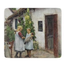 Heb je mijn Kitten gezien? (door H.A. Brendekilde) Snijplank