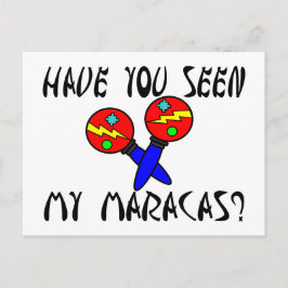 Heb je mijn Maracas gezien? Briefkaart