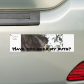 Heb je mijn noten gezien? bumpersticker (Op auto)