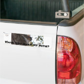 Heb je mijn noten gezien? bumpersticker (Op Truck)
