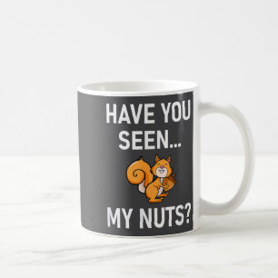 Heb je mijn noten gezien, Eekhoorn woordspeling gr Koffiemok