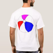 Heb je mijn strandbal gezien? t-shirt (Achterkant)