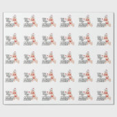 Heb je mijn vakantiemuffin geproefd? cadeaupapier (Vlak)