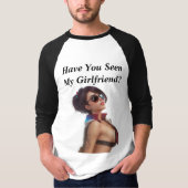 Heb je mijn Vriendin gezien? 3d Hottie T-shirt (Voorkant)