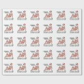 Heb je mijn yule log gezien? cadeaupapier (Vlak)