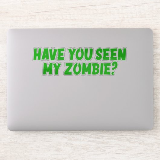 Heb je mijn Zombie gezien? Sticker (Computer)