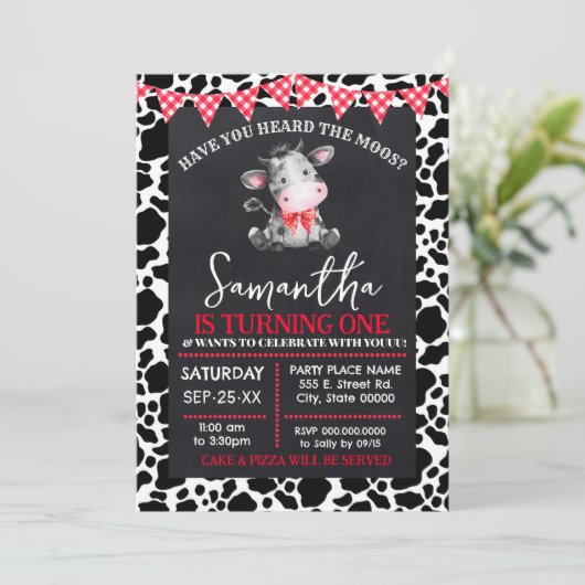 Heb je Moos Koe Boerderij al gehoord? Kaart (Staand voorkant)