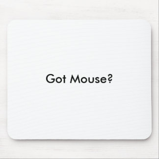 Heb je Mouse? Muismat