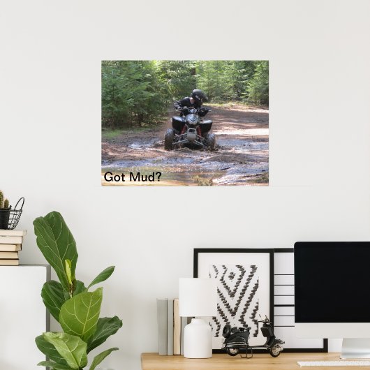 Heb je Mud? Poster (Thuiskantoor)