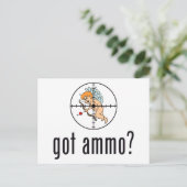 Heb je munitie? (Anti-Valentijnsdag) Feestdagenkaart (Staand voorkant)