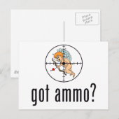 Heb je munitie? (Anti-Valentijnsdag) Feestdagenkaart (Voorkant / Achterkant)