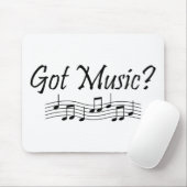 Heb je muziek? (noot 1) muismat (Met muis)