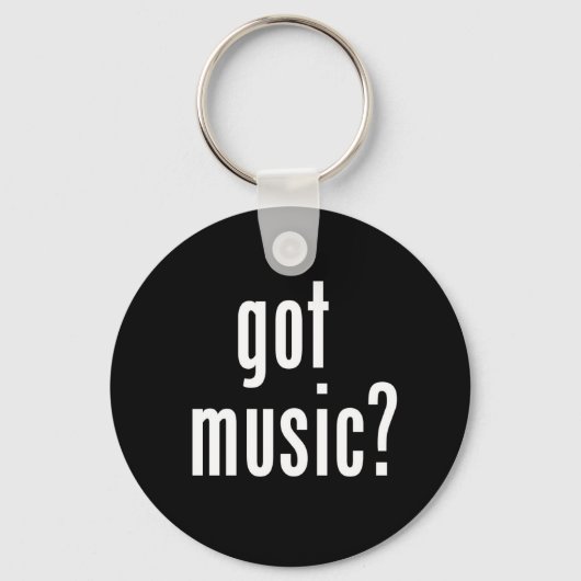 Heb je muziek? sleutelhanger (Voorkant)