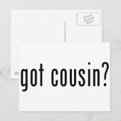 Heb je neef? briefkaart (Voorkant / Achterkant)