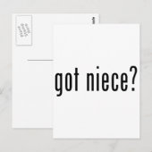 Heb je nichtje? briefkaart (Voorkant / Achterkant)