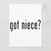 Heb je nichtje? briefkaart (Voorkant)