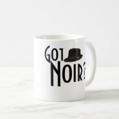 Heb je Noir? Fedora-Mok Koffiemok (Voorkant rechts)