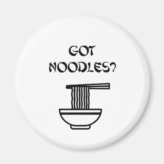 Heb je Noodles? Magneet (Voorkant)