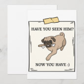 Heb je nu gezien dat je vader wilde? kaart (Voorkant / Achterkant)