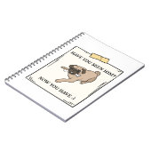 Heb je nu gezien dat je vader wilde? notitieboek (Linkerzijde)