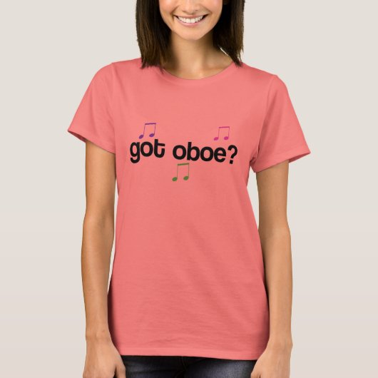 Heb je Oboe? T-Shirt (Voorkant)