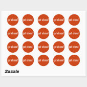 Heb je ohana? ronde sticker (Vel)