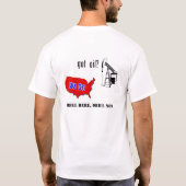 Heb je olie? t-shirt (Achterkant)