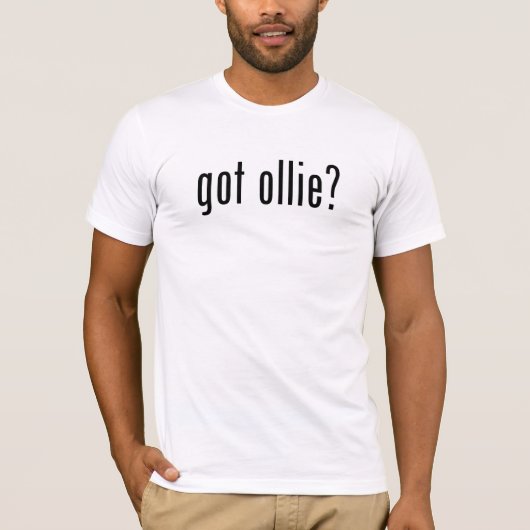 Heb je ollie? t-shirt (Voorkant)