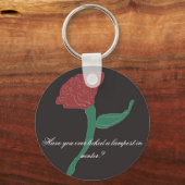 Heb je ooit een lampost in de winter geklikt? sleutelhanger (Voorkant)