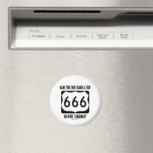 Heb je ooit een reis gemaakt op Devil's Highway? Magneet (Insitu (Vaatwasser))