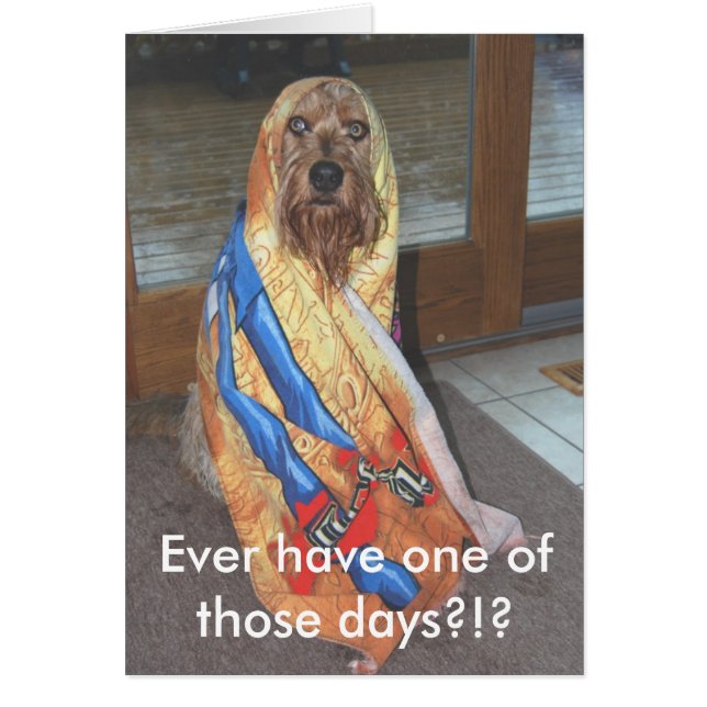 Heb je ooit een van die dagen?!? (Voorkant)