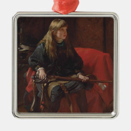 Heb je ooit iemand gedood, vader? (door Frank Holl Metalen Ornament