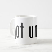 Heb je oom? koffiemok (Voorkant links)